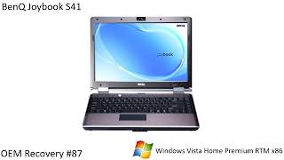 OEM Recovery #88 - BenQ Joybook S41