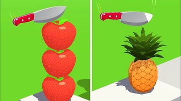 Slice It All Game! Very Satisfying and Relaxing ASMR Slicing Video