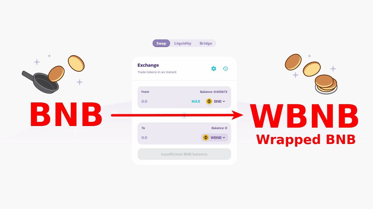 How To Easily Convert Bnb To Wbnb With Pancakeswap