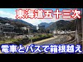 【東海道五十三次】バスと電車でめぐる箱根峠ハイキング《小田原宿→三島宿》