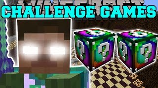 Minecraft Delta Herobrine Challenge Games - Lucky Block Mod - Modded Mini-Game