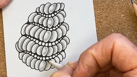 How to draw the tangle PURK by Zentangle HQ