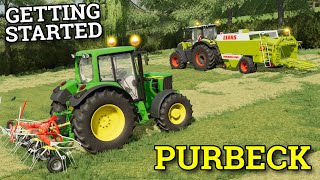 SETTING UP THE FARM | PURBECK FARMING SIMULATOR 22 - Episode 2