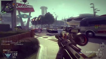 180 Quick scope on Nuketown | BO2