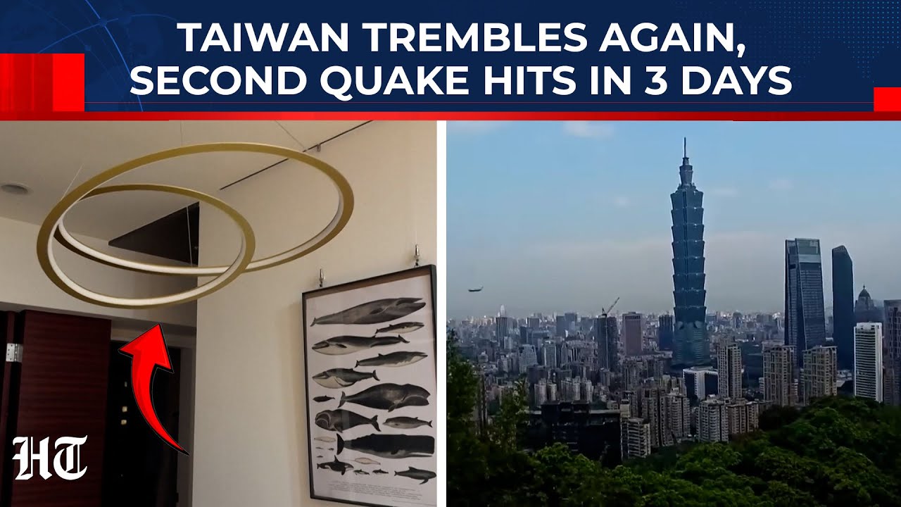 Massive 7.0 Magnitude Quake Rocks Taiwan Near Yilan, Tremors Felt in Taipei, Second Quake In 3 Days