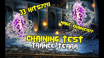 Final Fantasy Brave Exvius - Chaining with Trance Terra (Test)