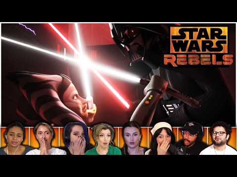 BEST AHSOKA "I AM NO JEDI" Reactions / Star Wars Rebels 2x22 'Twilight Apprentice Part 2'