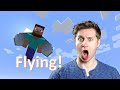 Zach Learns to Fly in a Minecraft Java SMP
