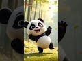 Panda Gordito Gordito - Chubby chubby panda | Spanish Nursery Rhymes for Children's | Shorts