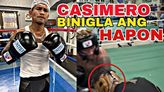 Casimero nang BUGBUG ng HAPON sa sparring hindi tumama ang atake | Shakur pinakitaan si Ward