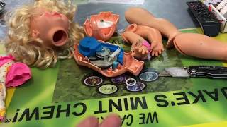 How to fix A chatty Cathy Patty Mattel doll Toy story 4 How To Fix A Cloth Chest Chatty Cathy Doll Gabby Gabby