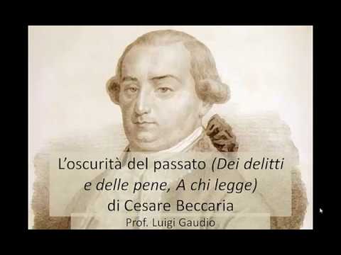 Dei delitti e delle pene di Cesare Beccaria