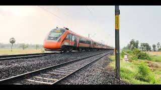 20708 vandebharat 🔥 full speed& horn #vandebharatexpress #train #indianrailways #railway #viralvideo
