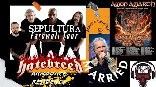 Metal News Flash: SEPULTURA Farewell Tour and Bruce Dickinson's Wedding!