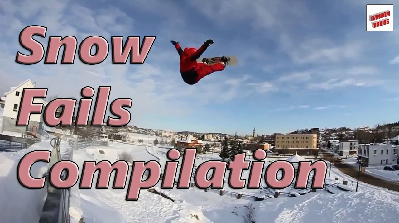 Snow Fails Compilation - YouTube