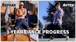 1 YEAR DANCE PROGRESS
