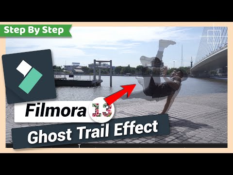 Ghost Trail Effect or Afterimage Effect | Filmora 12 & 13 Tutorial