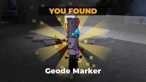 How to get GEODE Marker in FIND THE MARKERS Roblox
