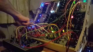Modular Synth Improvised Jam, sample and hold ~:( potato video edition :)
