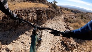 Fear and Exposure in Las Vegas | Mountain Biking at Ike's Peak on Southwest Ridge