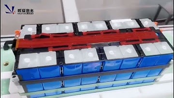 Lithium battery module laser welding machine production line with EOL test