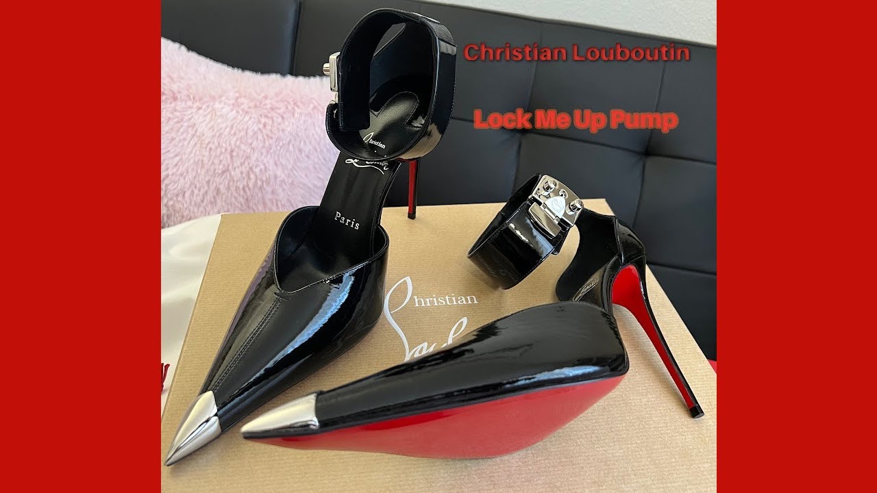 【送料&関税込】Christian Louboutin Lock Me Up Pointed Toe P Christian Louboutin