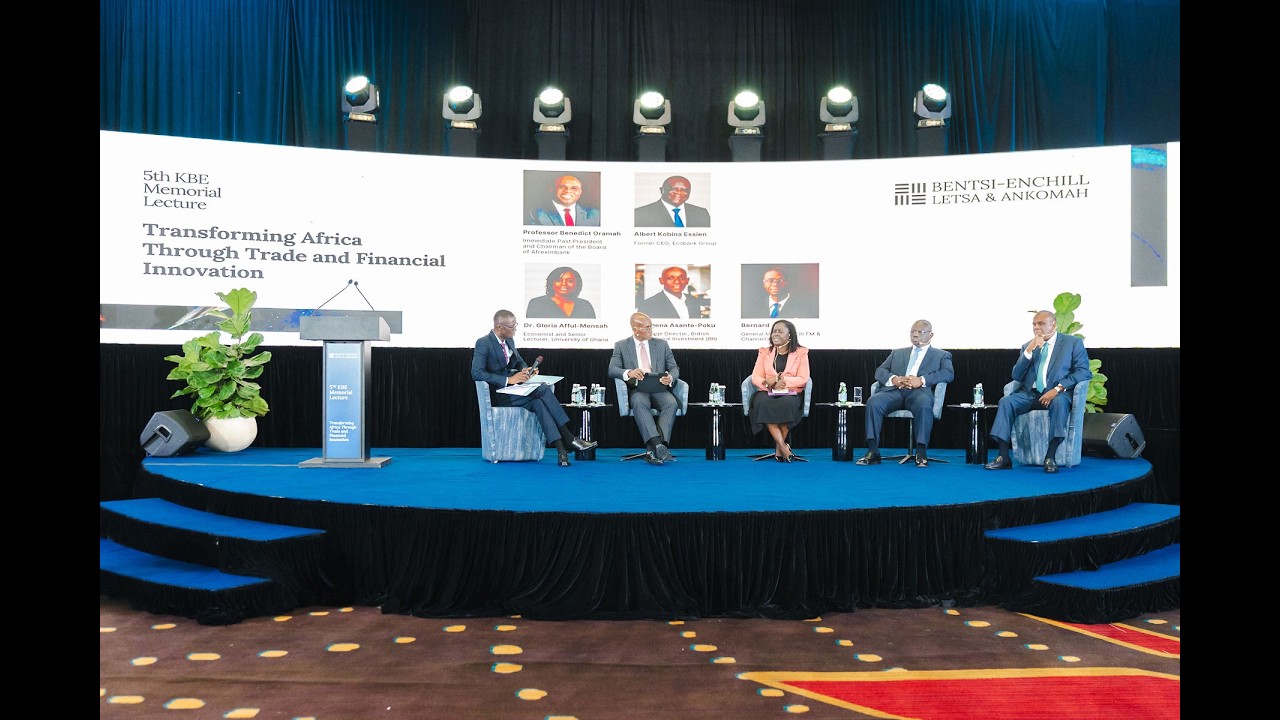 Still from 5th Kojo Bentsi Enchill Memorial Lecture