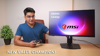 Best 'Balanced' Gaming Monitor | MSI G274QPF-E2 Review (1440p, 180Hz, Rapid IPS)