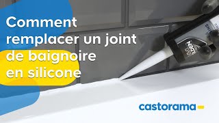 Comment poser un joint silicone parfaitement ? - Côté Maison