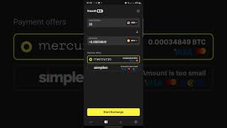 How to buy crypto  with your card on Stealthex App screenshot 4