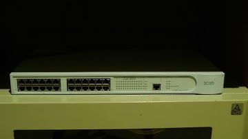 3Com SuperStack 3C16986A - stary switch / old network switch