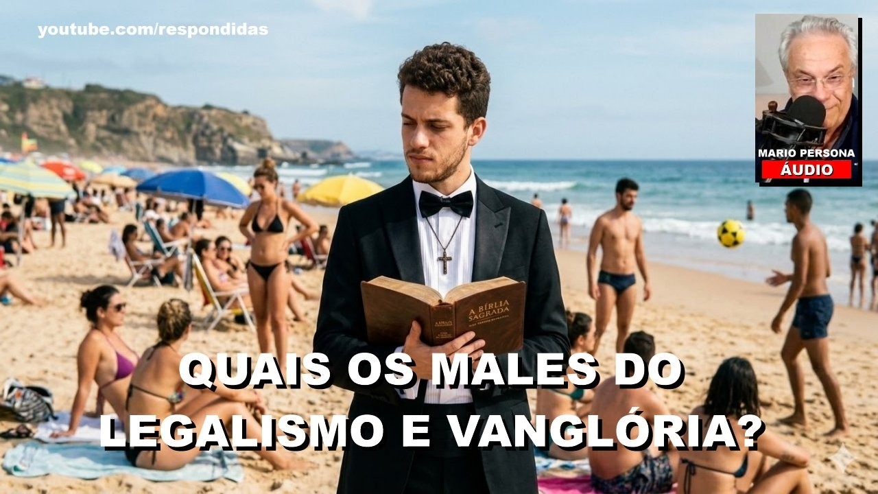 Quais os males do legalismo  e vanglória - Mario Persona [ÁUDIO]