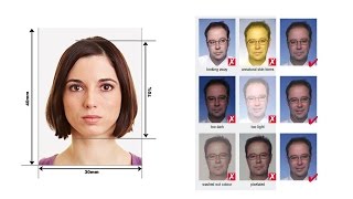 How To Make schengen Visa Photo In Photoshop -Photoshop Tutorial screenshot 5