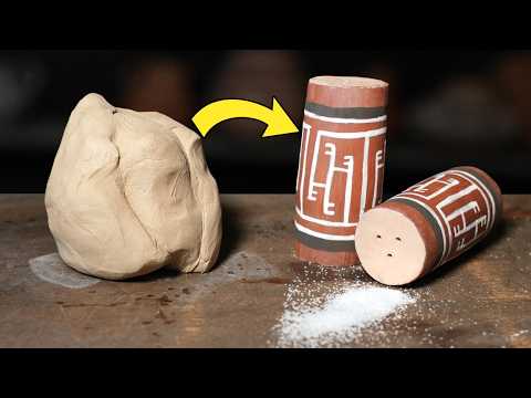 Making Salt & Pepper Shakers From Clay