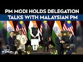 PM Modi In Malaysia | PM Modi Holds Delegation-Level Talks With Malaysian PM
