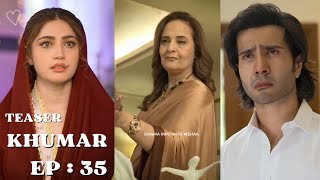 Khumar Episode 35 Teaser -Feroz khan-Neelam Muneer| Reviewed by Drama Info with Mehak | Like&Comment