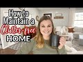 HOW TO MAINTAIN A CLUTTER FREE HOME | 6 Tips to Help You Keep Your Home Clean & Clutter-free