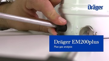 Dräger EM200: Flue gas analysis