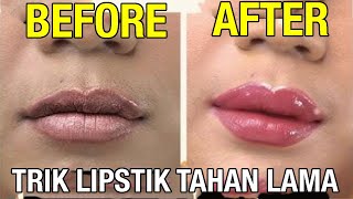 Trik Membuat Lipstik Tahan Lama dan Bibir Tetap Lembap! by Lisa Desiany 324 views 7 months ago 3 minutes, 6 seconds