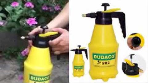 Hướng dẫn sử dụng Bình xịt tưới cây, tưới nước 2 lit DUDACO