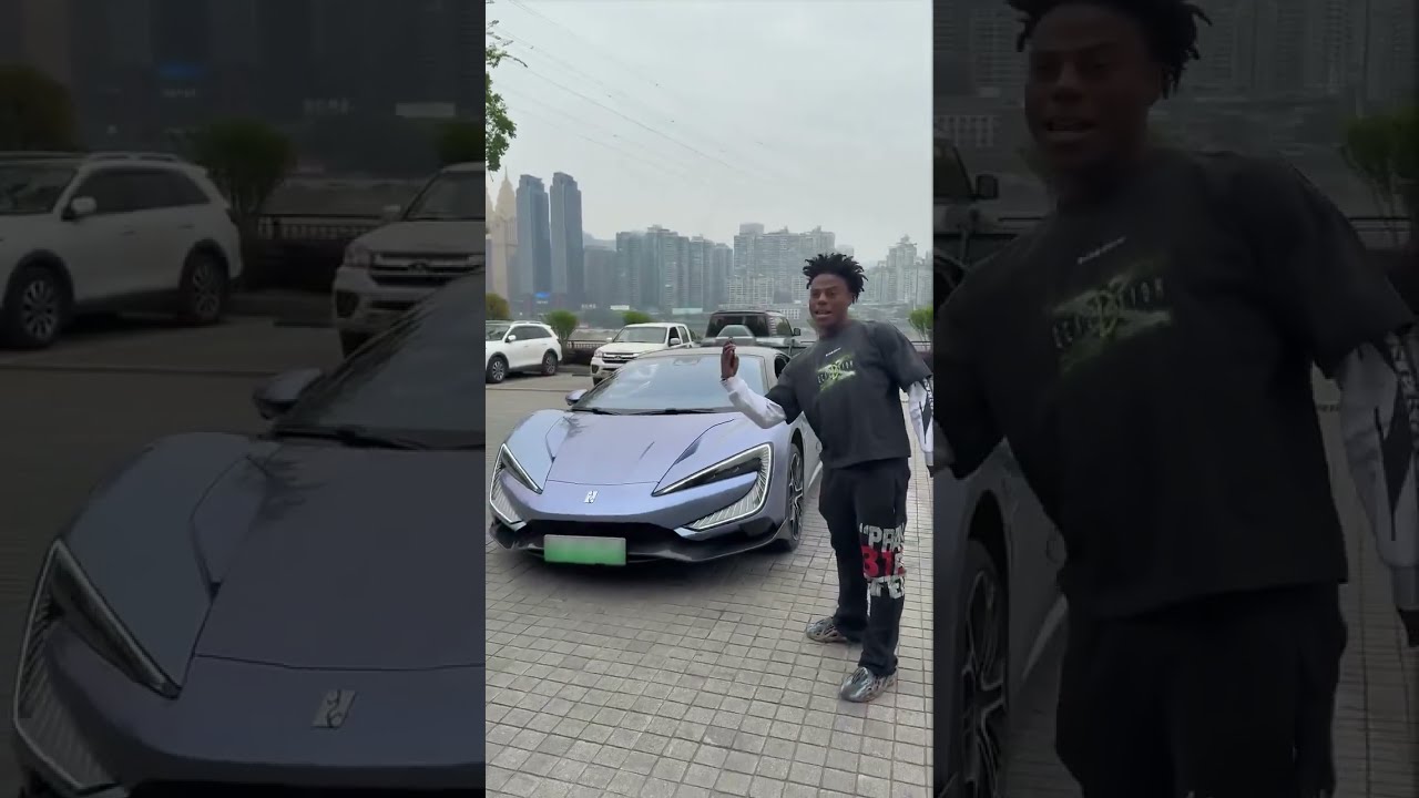 IShowSpeed Test Drives BYD Yangwang U9 