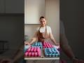 Putting together 500 branded macarons with care and pride ❤️ #macarons #smallbusiness #branding
