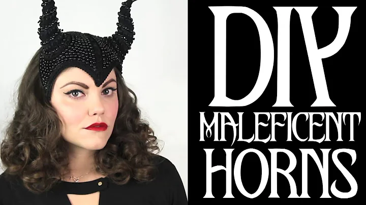 DIY Maleficent Inspired Horns
