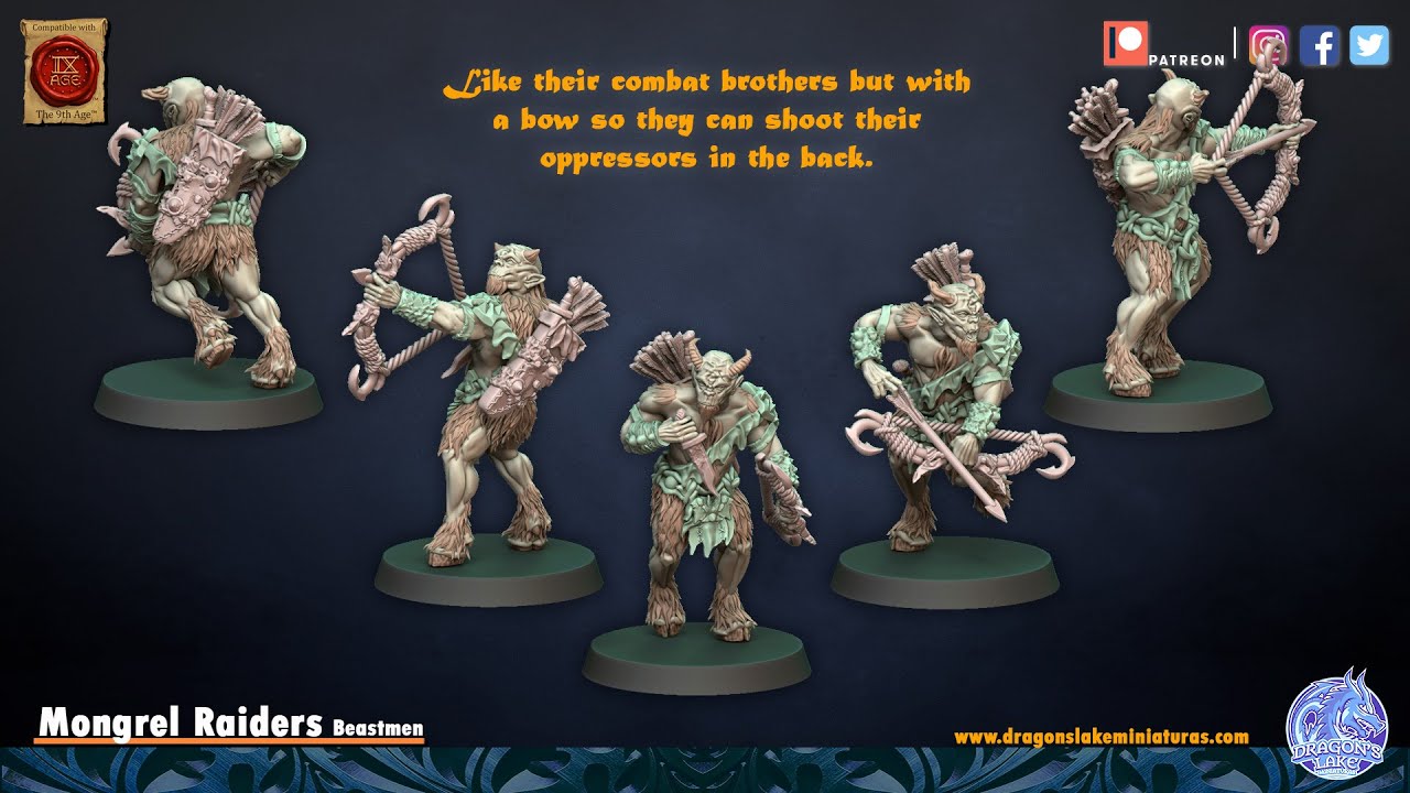 Mongrel Raiders 360 video - Beastmen