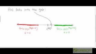 Master Method does not always apply: Example 2