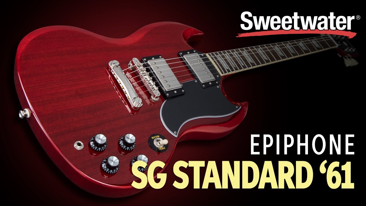 Epiphone SG Standard '61 Electric Guitar Demo - YouTube