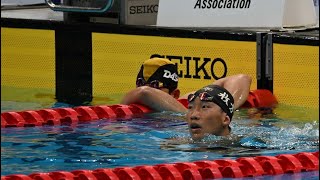 【競泳】大橋信が圧巻V！100m平泳ぎ優勝でアジア大会金メダルへ視界「タッチ以外は完璧」