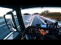 🚦POV Driving on Denmark 🇩🇰 national road. MAN TGX 460. Real Euro Truck Simulator.