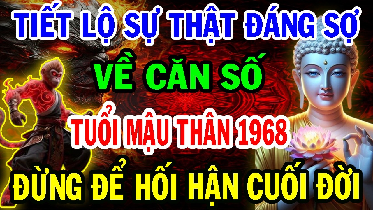 Sự Thật Đáng Sợ Về Cuộc Đời Tuổi Mậu Thân 1968, Tiền Vận Phải Trả Nghiệp Âm - Hậu Vận Cực Giàu