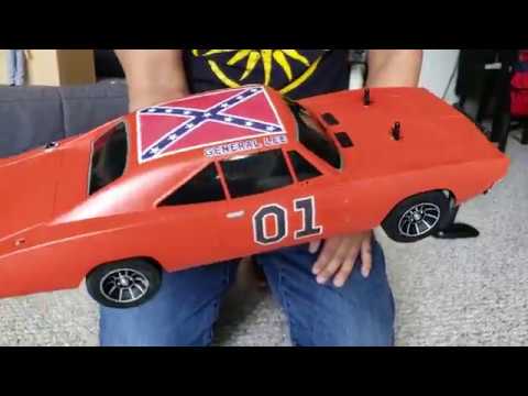 custom r/c General Lee (fixed by Dave RC Charger Guy) - YouTube